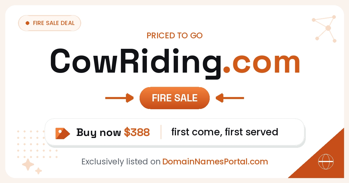 CowRiding.com share card
