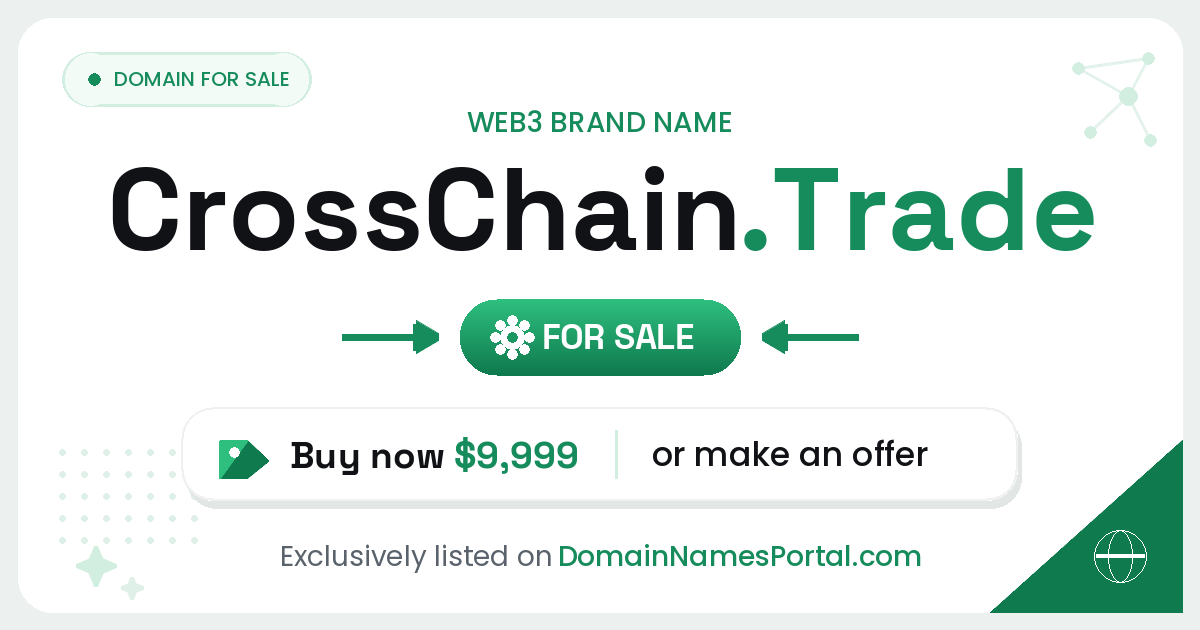 CrossChain.Trade share card