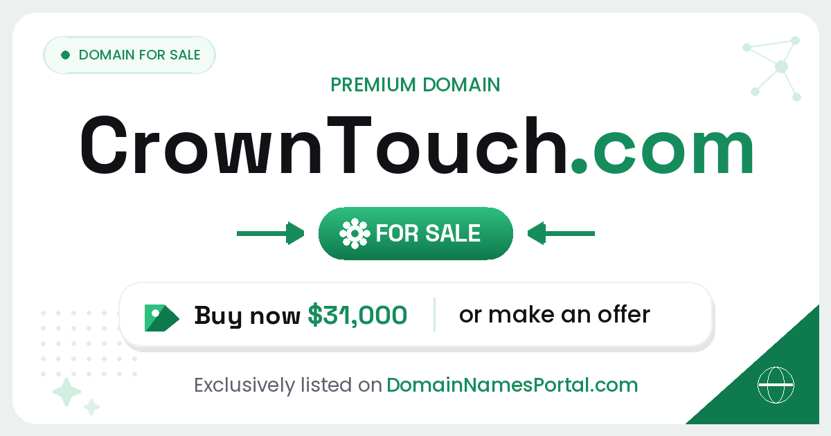 CrownTouch.com share card