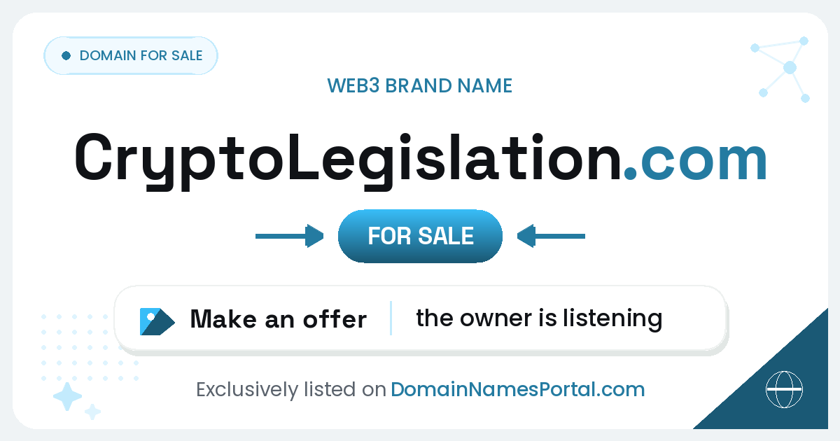 CryptoLegislation.com share card