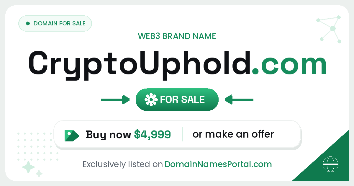 CryptoUphold.com share card