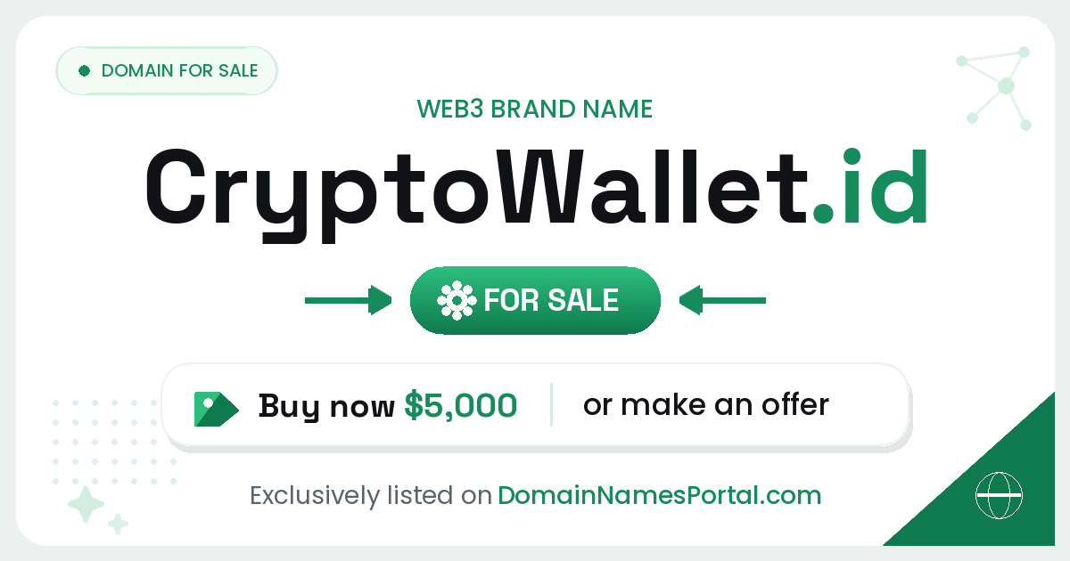 CryptoWallet.id share card