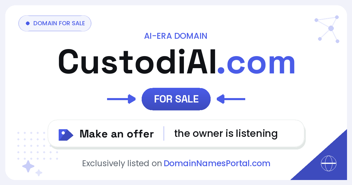 CustodiAI.com share card