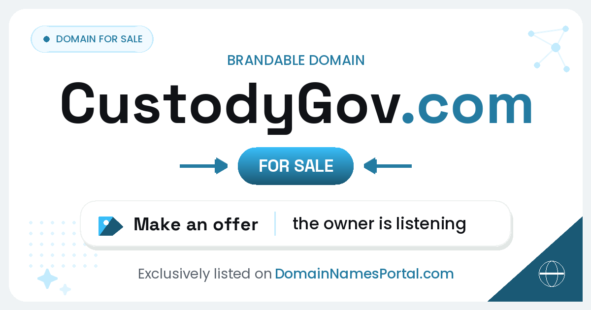 CustodyGov.com share card