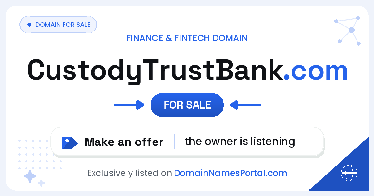 CustodyTrustBank.com share card