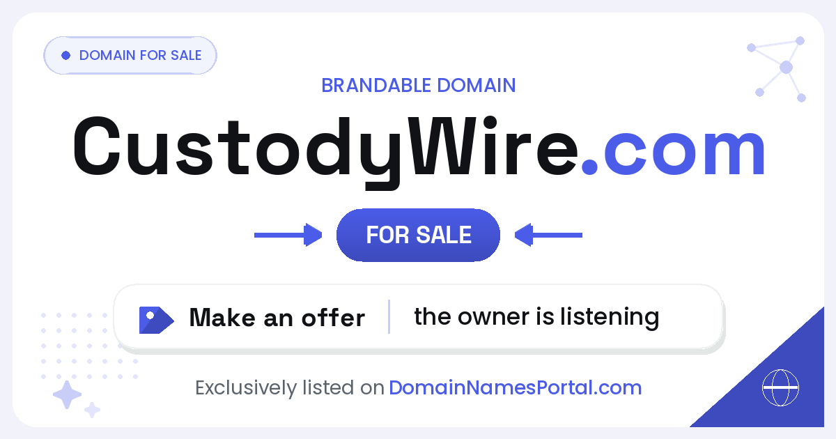 CustodyWire.com share card