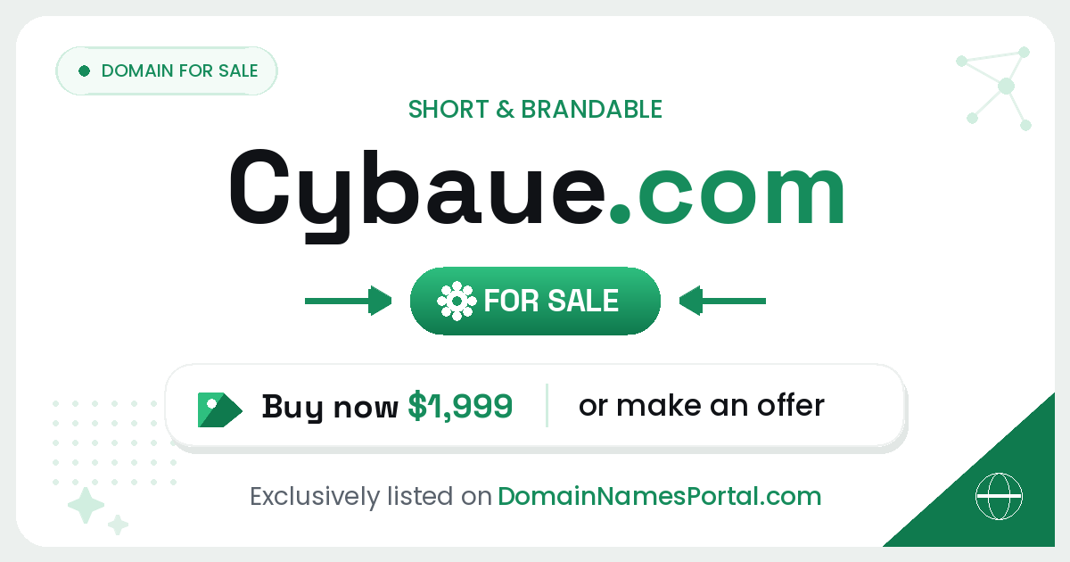Cybaue.com share card
