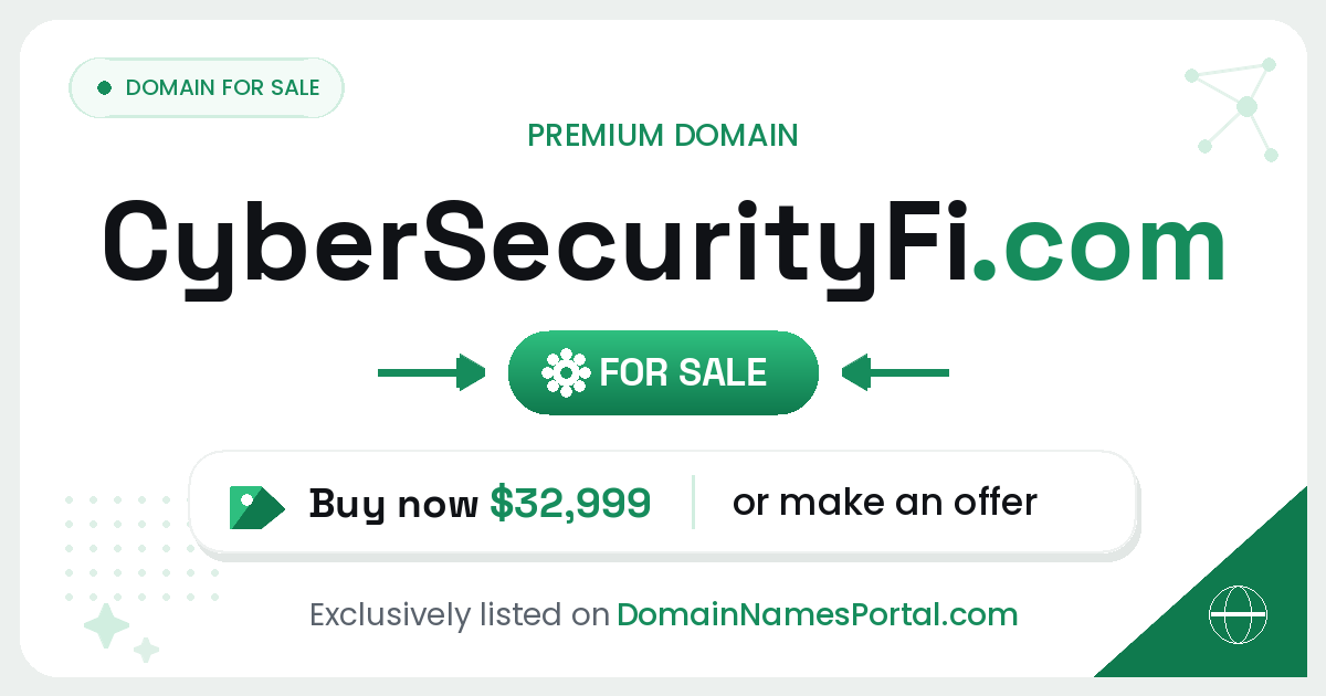 CyberSecurityFi.com share card