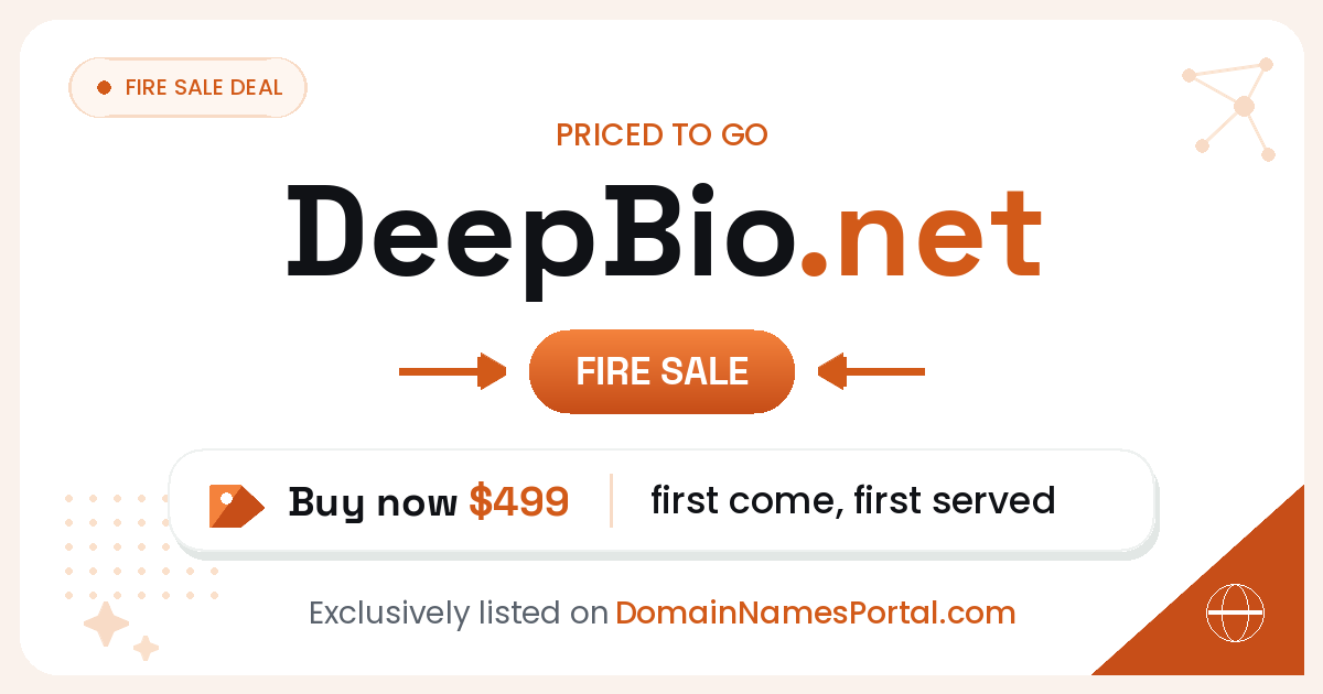 DeepBio.net share card