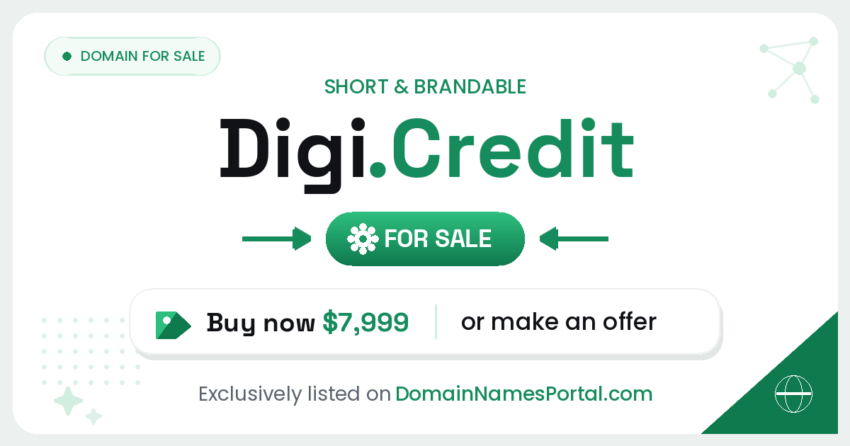 Digi.Credit share card