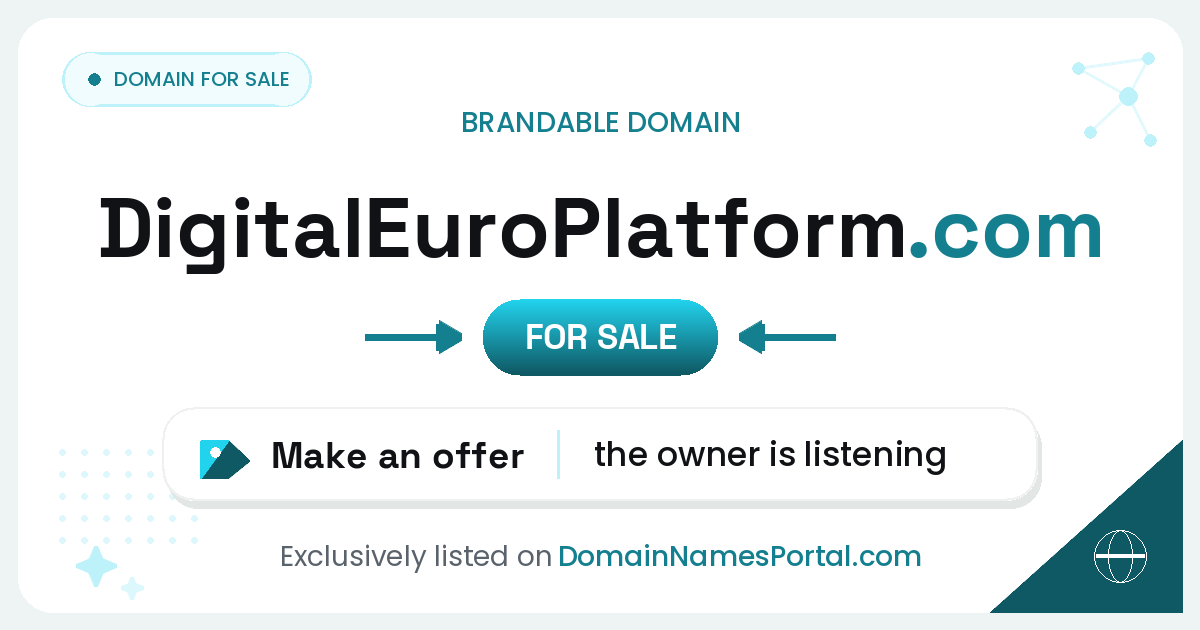 DigitalEuroPlatform.com share card