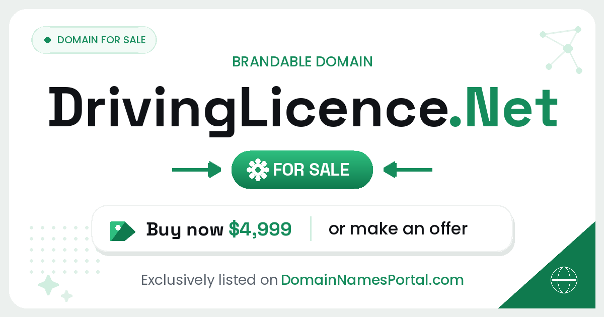 DrivingLicence.Net share card