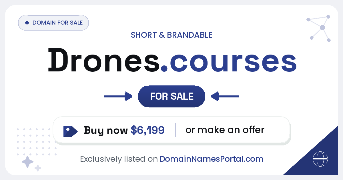 Drones.courses share card