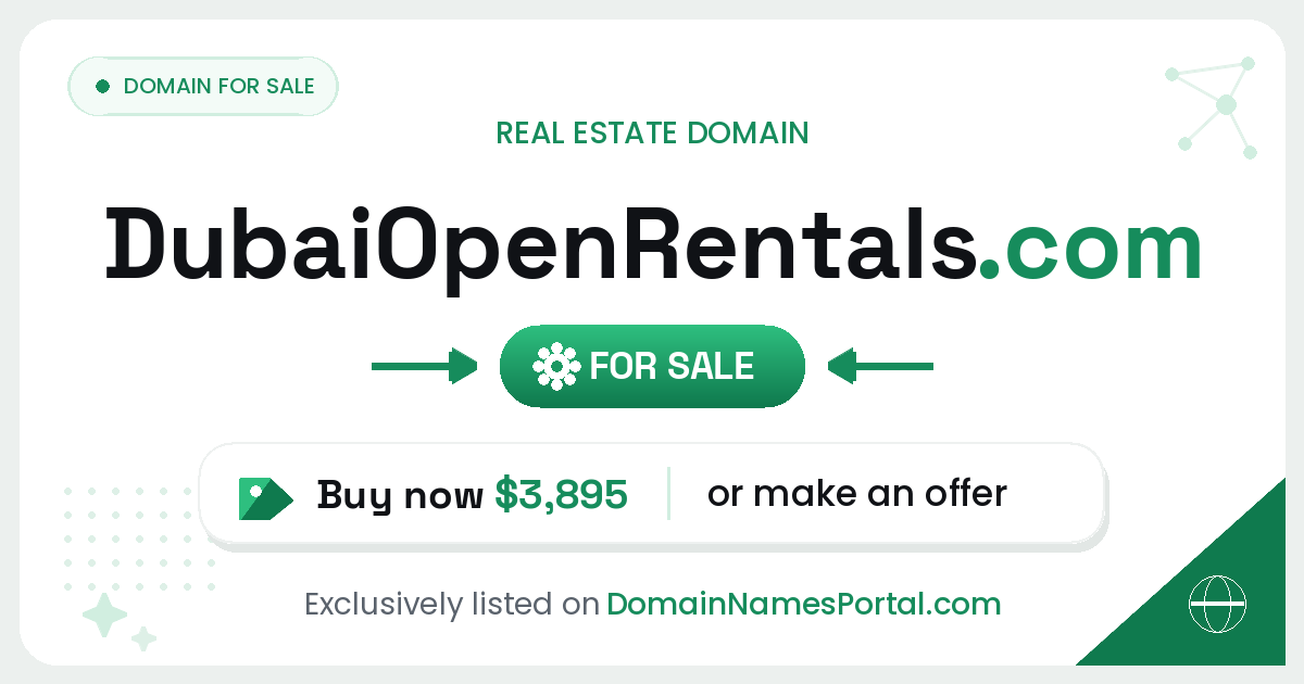 DubaiOpenRentals.com share card