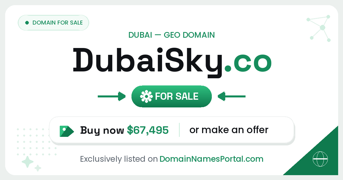 DubaiSky.co share card