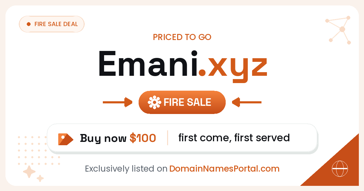 Emani.xyz share card