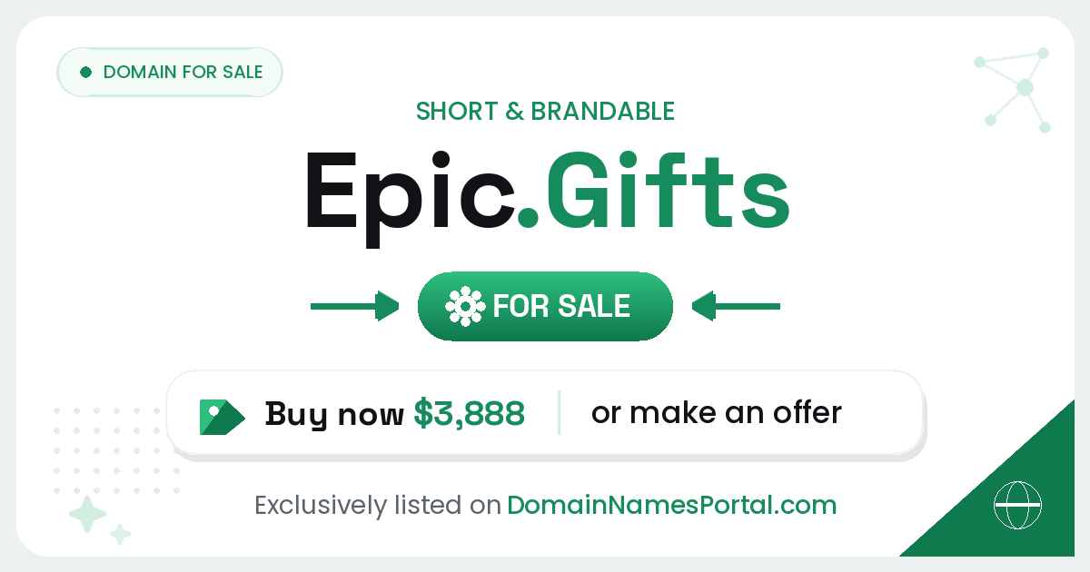 Epic.Gifts share card
