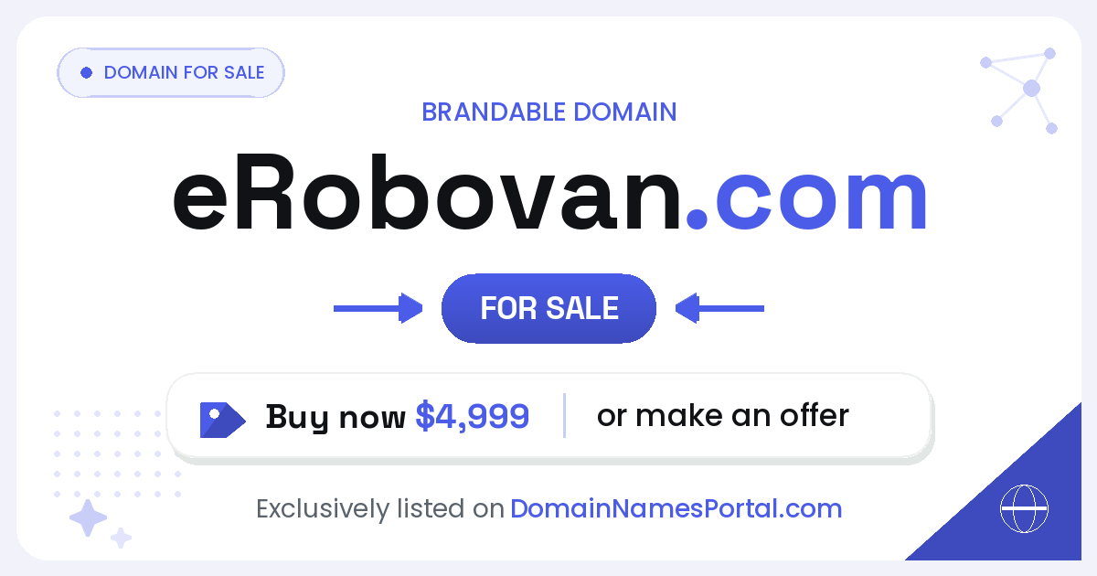 eRobovan.com share card