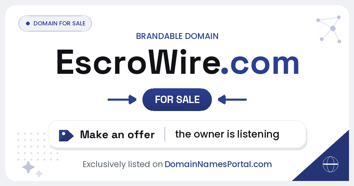 EscroWire.com share card