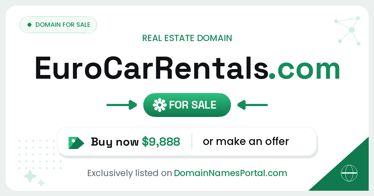 EuroCarRentals.com share card
