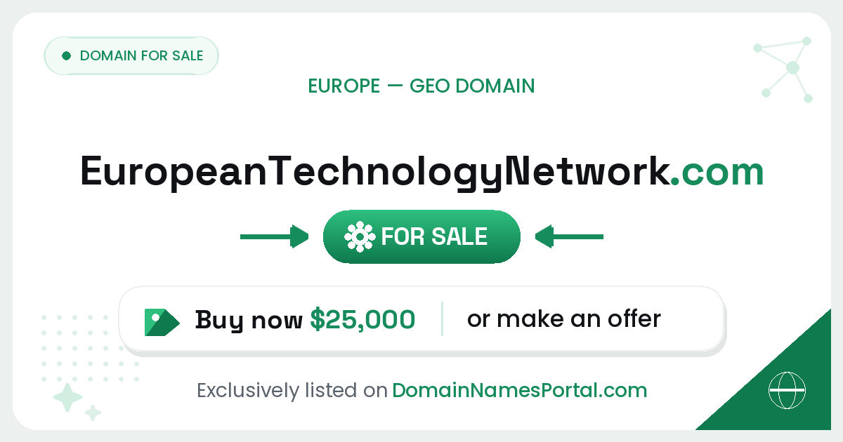 EuropeanTechnologyNetwork.com share card