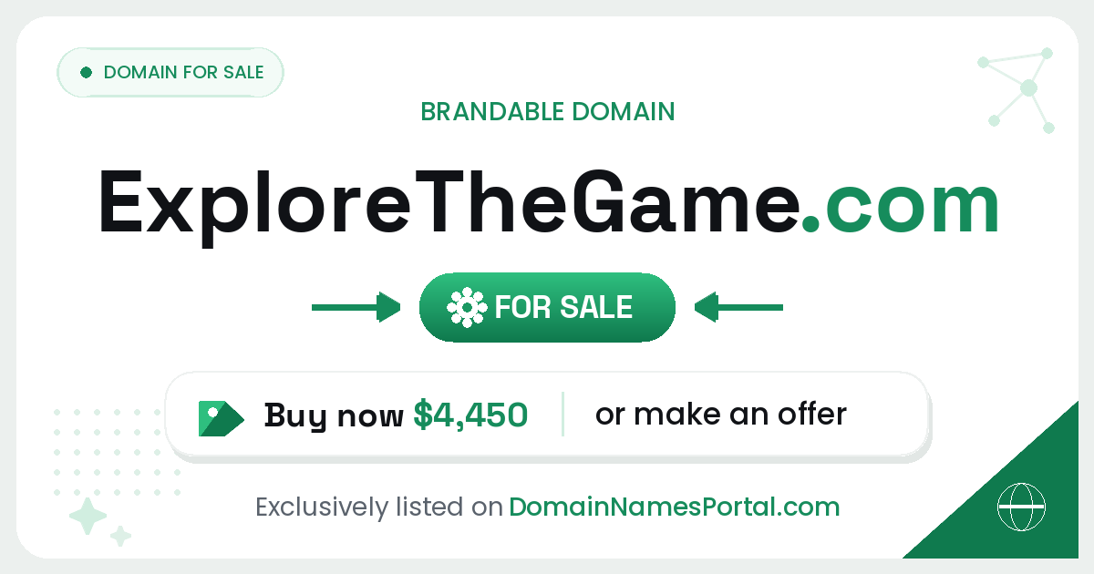 ExploreTheGame.com share card