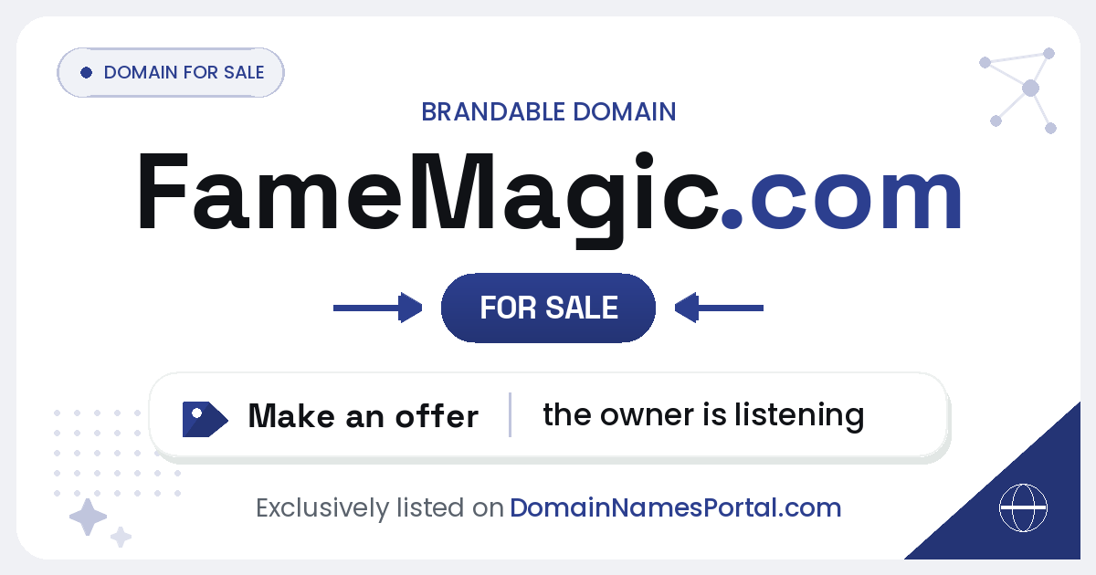 FameMagic.com share card
