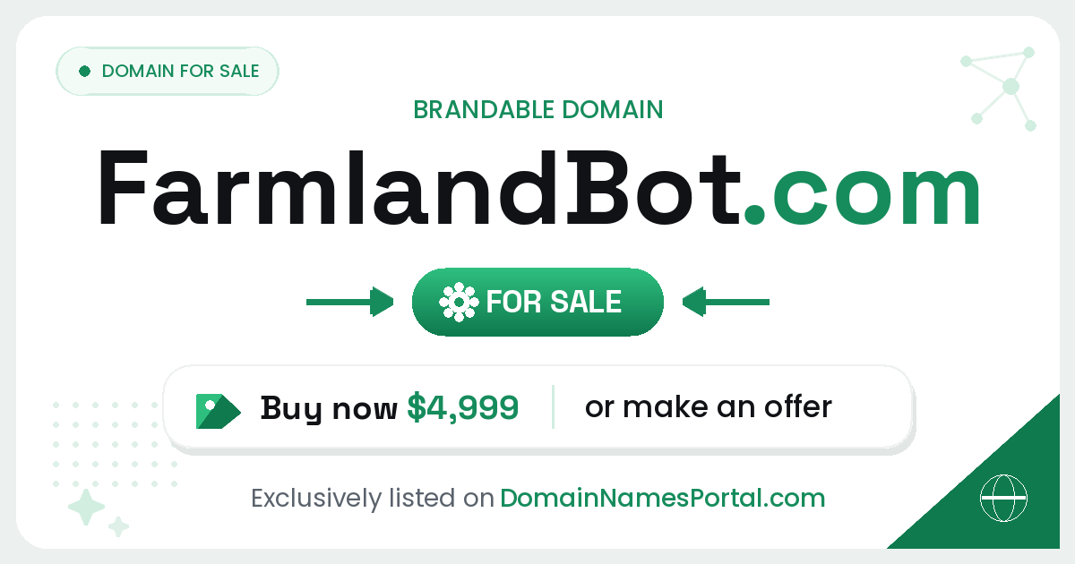 FarmlandBot.com share card
