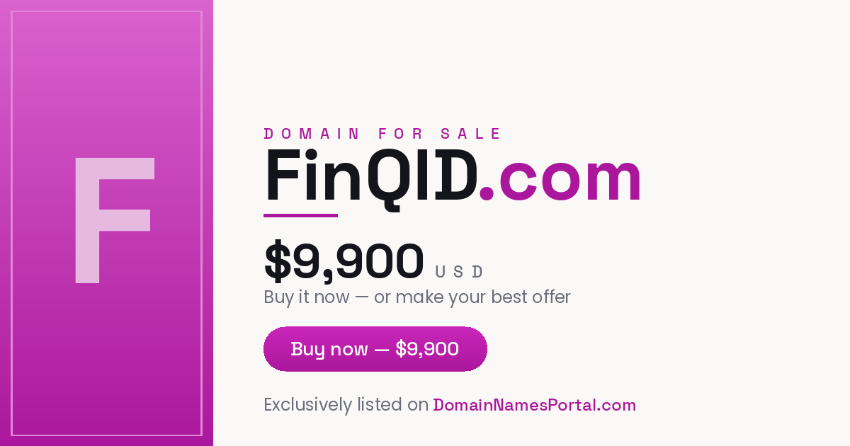 FinQID.com share card