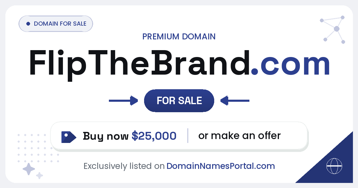 FlipTheBrand.com share card