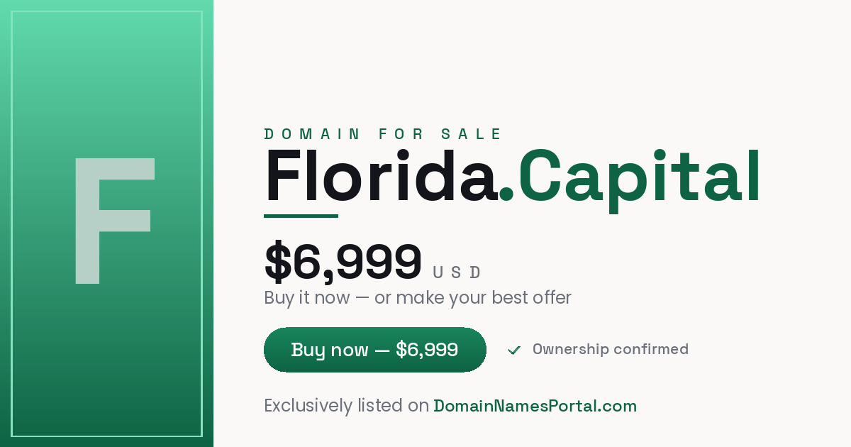 florida.capital share card