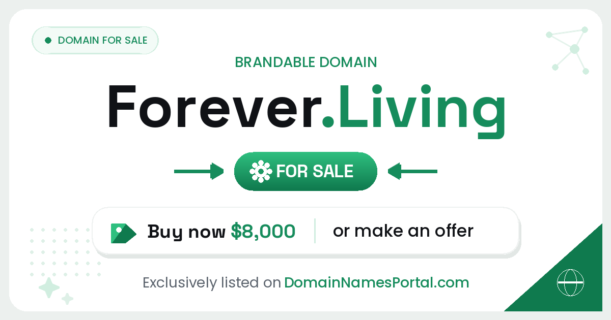 Forever.Living share card