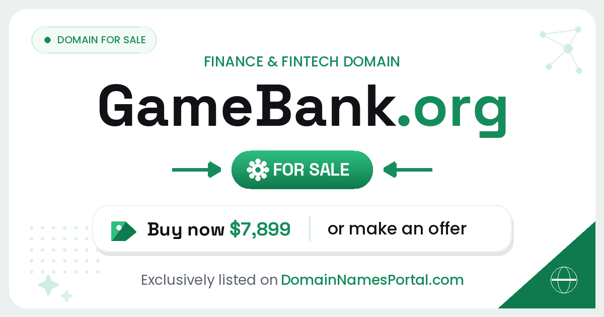 GameBank.org share card