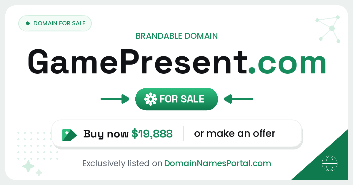 GamePresent.com share card