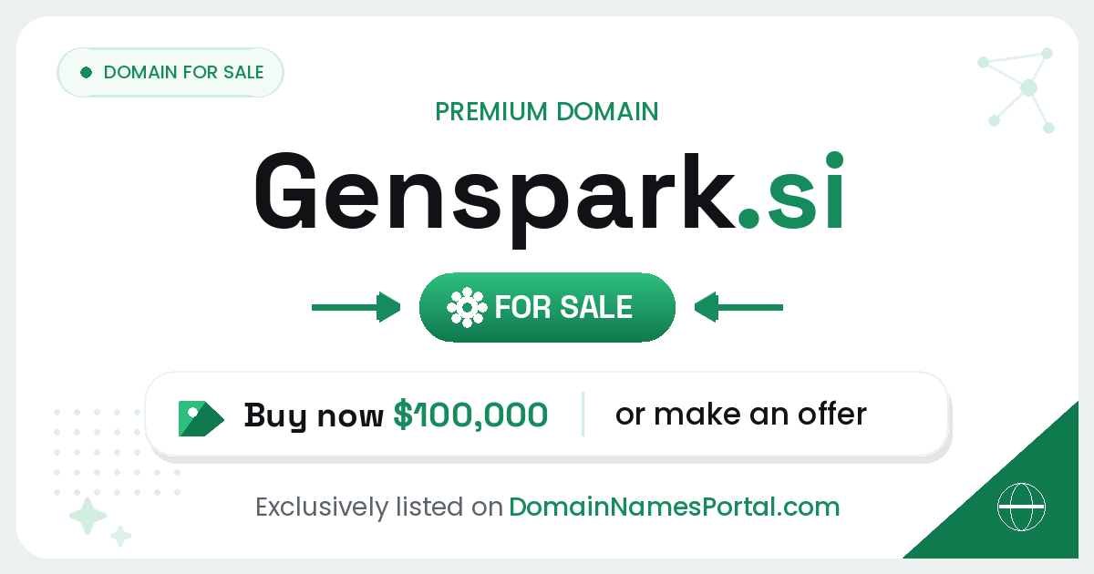 Genspark.si share card
