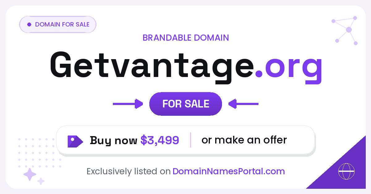 Getvantage.org share card