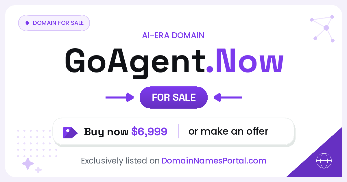 GoAgent.Now share card
