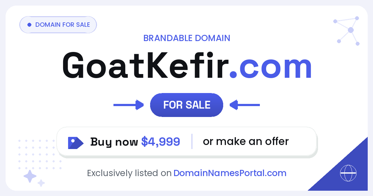 GoatKefir.com share card
