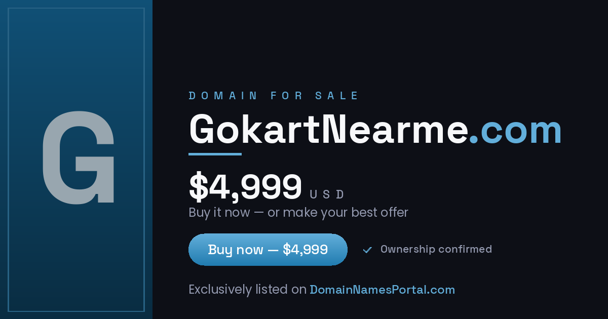 GokartNearme.com share card
