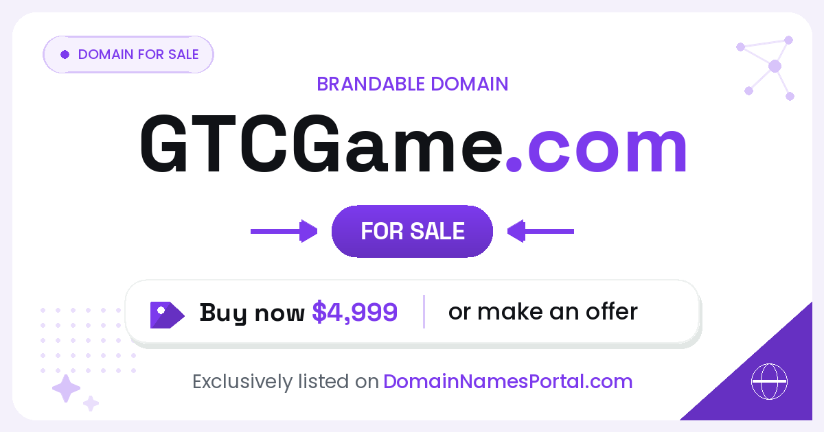 GTCGame.com share card