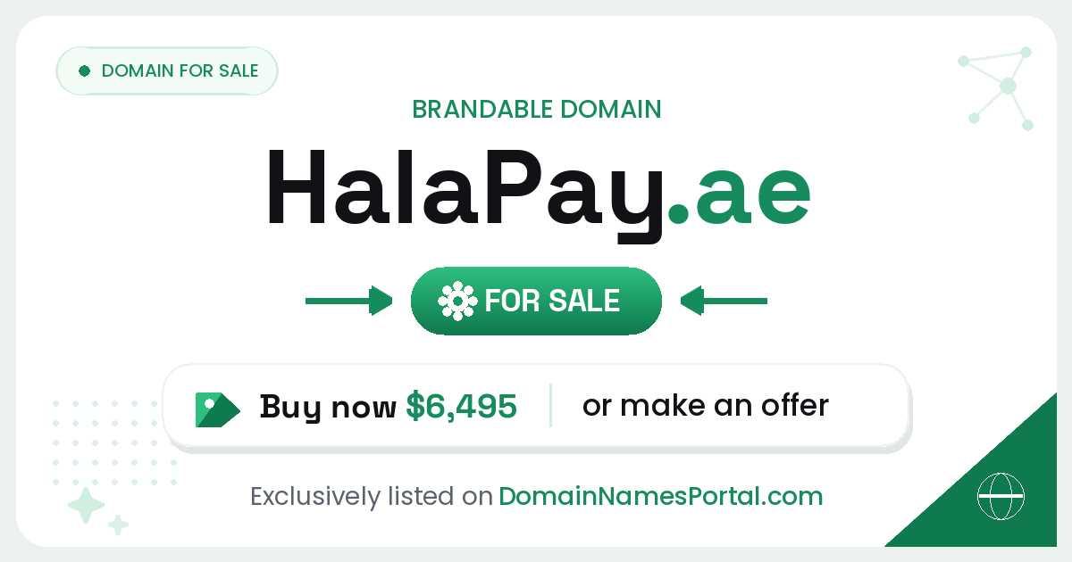 HalaPay.ae share card