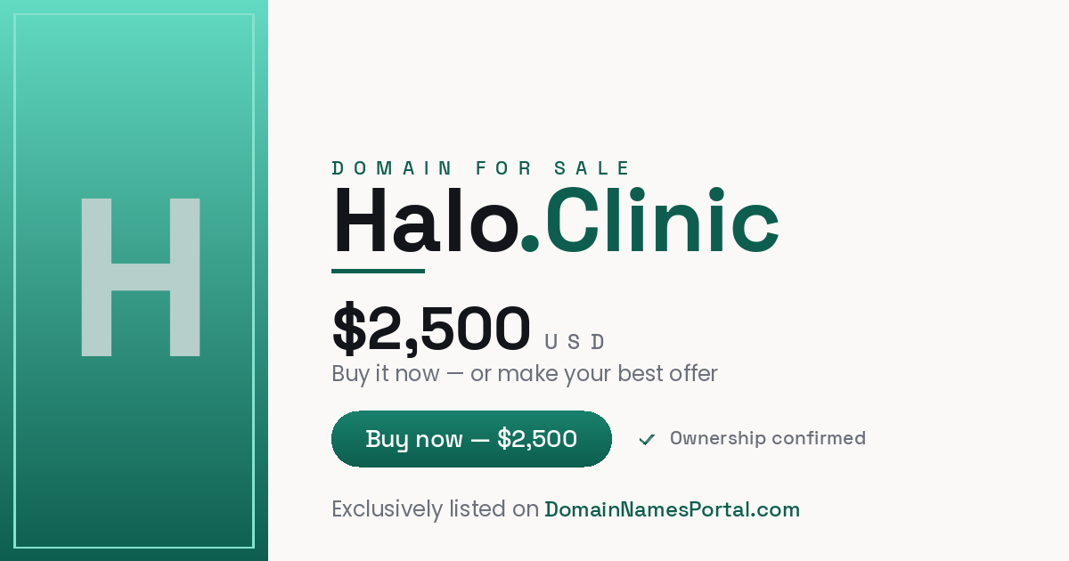 Halo.Clinic share card