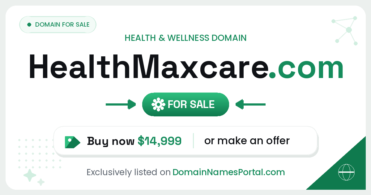 HealthMaxcare.com share card