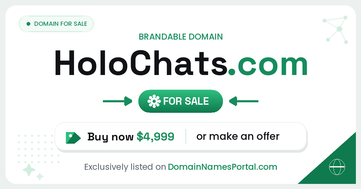 HoloChats.com share card