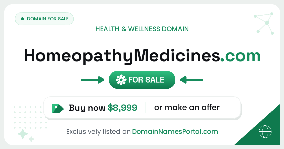 HomeopathyMedicines.com share card