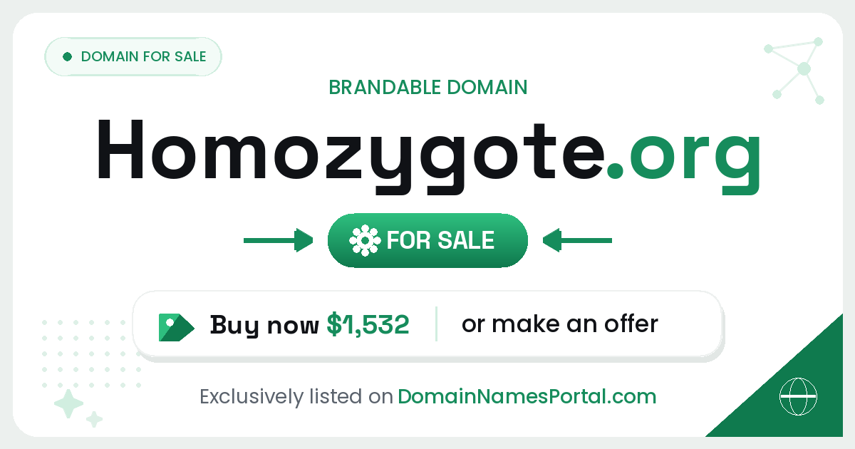 homozygote.org share card