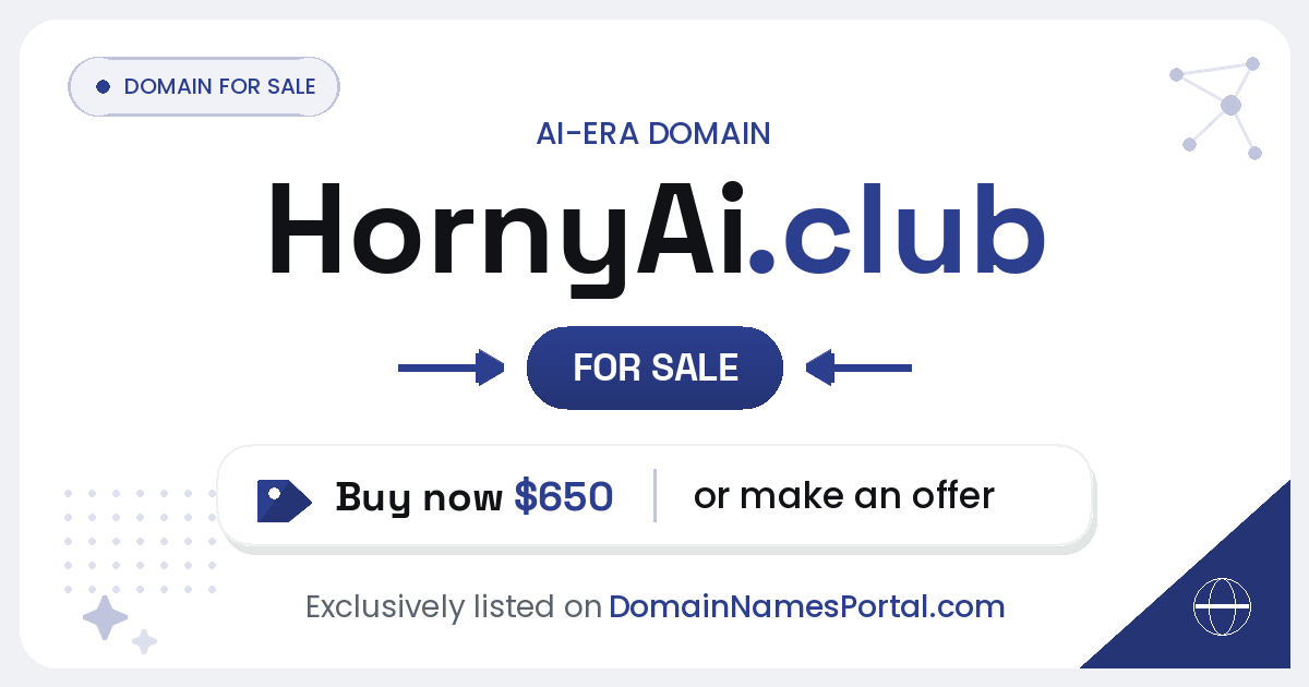 HornyAi.club share card