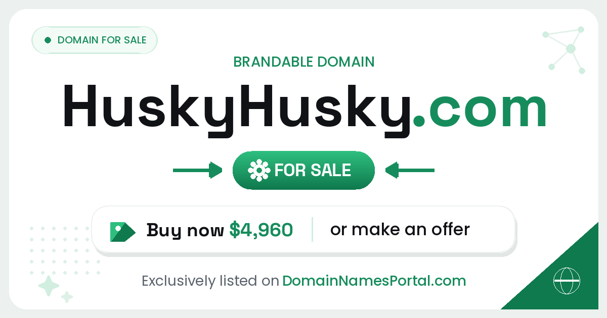 HuskyHusky.com share card