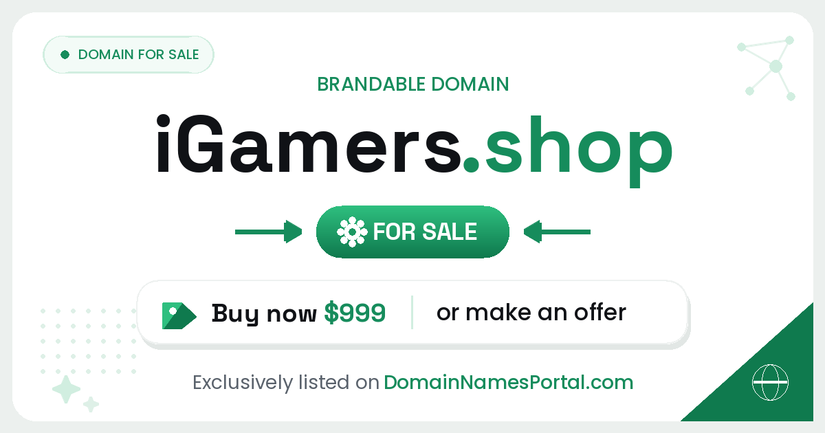 iGamers.shop share card