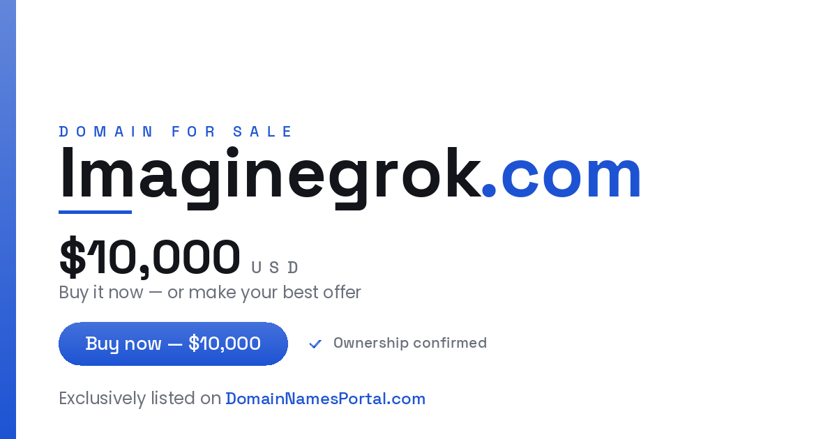 imaginegrok.com share card